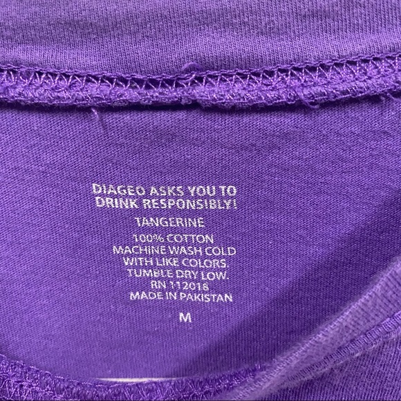 Purple Crown Royal Crew Neck Tee Shirt - Picture 3 of 4